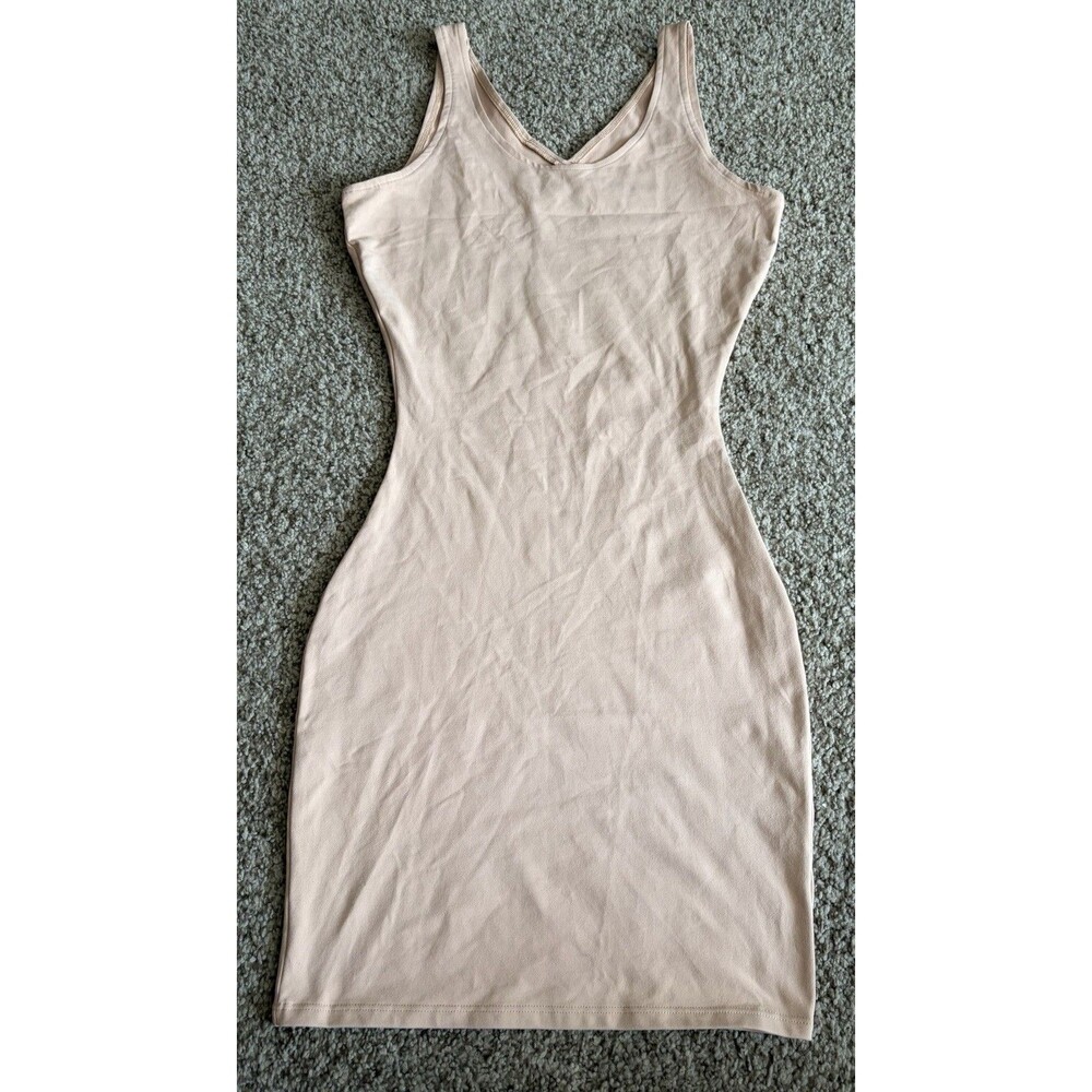 Women's Assets By Spanx Tan Dress Body Shaper, Medium